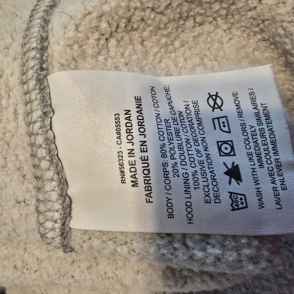 Nike Men's Club Fleece Gray Hoodie - Picture 5 of 5